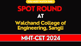 Spot Round At Walchand College of Engineering Sangli [upl. by Allemat]