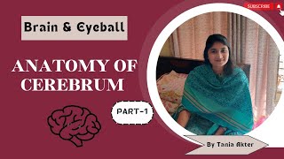 Anatomy of Cerebrum Part 1  Bangla Demonstration of Cerebrum  Viscera of Cerebrum  Cerebrum Demo [upl. by Adniuqal]