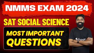 NMMS Exam 2024 SAT Social Science  Most Important Questions  Eduport [upl. by Dunham]