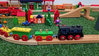 Zuge train adventures brio toytrain [upl. by Stilla]