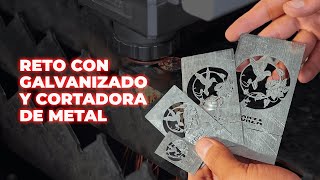 Corte perfecto Acero Galvanizado con láser de 1500 w [upl. by Eillah]