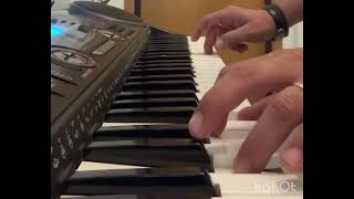 Answer me my love  Nat King Cole keyboards cover [upl. by Anirahc]