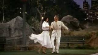 FRED ASTAIRE and CYD CHARISSE  Dancing in the dark at the Central Park [upl. by Ancier]