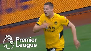 Leander Dendoncker doubles Wolves lead over Tottenham  Premier League  NBC Sports [upl. by Cirdnek]