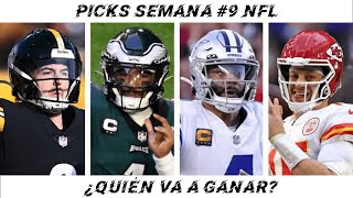 Picks semana 9 nfl 2023 Pronóstico de resultados ¿quién va a ganar [upl. by Tnafni491]