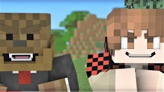 Minecraft Song and Minecraft Animation quotBajanCanadian and JeromeASF Songquot Minecraft Song amp Animation [upl. by Eiruam]