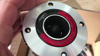 PAINFULLY LOUD Super Tweeters demo Skar SVX175ST unboxing and review [upl. by Chesney]