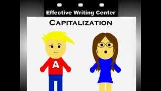 Capitalization Rules for English Basic Guide to Capital Letters [upl. by Gustavus]