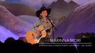 Marinna Mori  35th National Cowboy Poetry Gathering Jan 28 2019 [upl. by Sinylg]