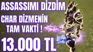 13000 TL e A dan Z ye Assasımın Dizilişi ve PK TADI  Char Dizmenin Tam Zamanı     Rise Online [upl. by Lebisor]