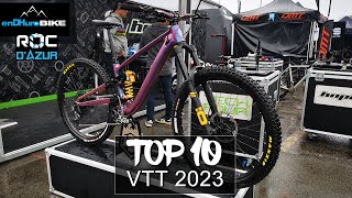 Les 10 VTT les plus incroyables aperçus sur le Roc dAzur 2022 [upl. by Ennovehc]