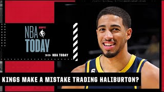 Did the Kings make the wrong decision trading Tyrese Haliburton  NBA Today [upl. by Aicirtal923]