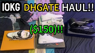 CRAZY 10KG BUDGET DHGATE HAUL [upl. by Anetta]