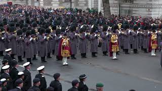 Remembrance Sunday Highlights The Massed Bands of the Household Division Perform Elgar  Nimrod [upl. by Irakuy]