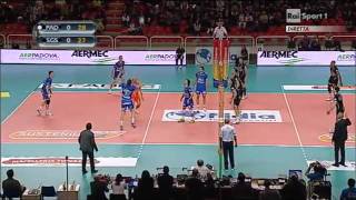 Amazing Volleyball Rally Padova vs San Giustino [upl. by Fraya112]