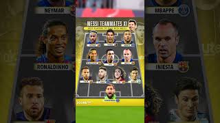 Messi Teammates XI [upl. by Neelac]