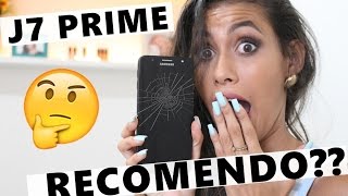 CELULAR J7 PRIME  1 MÊS DE USO O QUE EU ACHEI [upl. by Eilime]