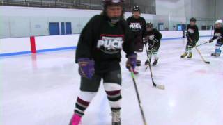 PA Puck Ice Hockey HowTo Crossovers [upl. by Evania]