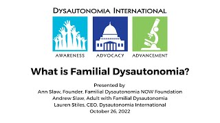 What is Familial Dysautonomia [upl. by Koerlin]