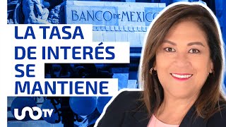 Banxico mantiene por 5° ocasión su tasa de interés qué significa [upl. by Warfold223]