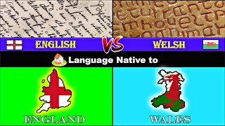 Welsh Vs English  Language Comparison [upl. by Lanni]