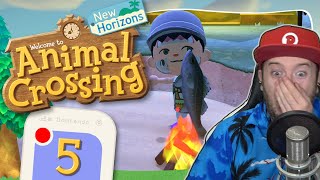 Bewohner ankleiden und besuchen  Animal Crossing New Horizons Part 29 [upl. by Nekciv52]