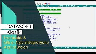Datasoft Klasik Muhasebe GİB eArşiv entegrasyonu [upl. by Bennet]