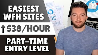 5 Easiest Work at Home Companies to Get Remote PartTime Jobs [upl. by Gass927]