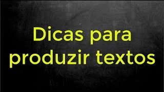 📌Dicas de como produzir bons textos Prof Alda [upl. by Aleicarg]