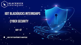 IIDTAPSCHE Cyber Security Internships Session 7 [upl. by Yrgoerg]