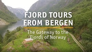 Fjord tours from Bergen Norway [upl. by Haonam]