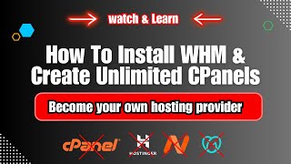 Web Hosts Hate This Learn the Secret to Creating Unlimited cPanels with WHM in 2024 [upl. by Ethelinda]