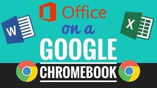 How to Use Microsoft Office Word PowerPoint Excel on a Chromebook  Google Docs Option [upl. by Jill696]