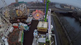 Chaos Pendel  Ottens Onride Video vom Family Wonderland in Berlin Spandau 2022 [upl. by Ainnek938]