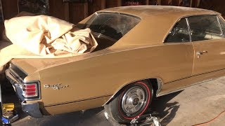 5 Muscle Cars Found In My Friend’s Storage Building Parked 40 Years [upl. by Desimone995]