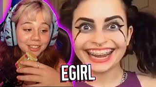 EGIRL REAGINDO A EGIRLS [upl. by Aneeram]