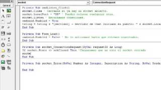 Tutorial Servidor  Cliente Winsock  Visual Basic 60 Parte 1 [upl. by Ayatnahs]