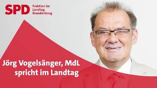 Jörg Vogelsänger spricht zur Erklärung der Haushaltsnotlage für 2024 [upl. by Yenruoj468]