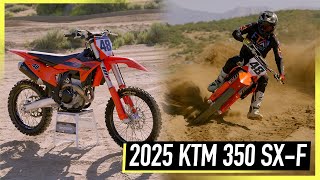 Is the 2025 KTM 350 SXF the BEST Dirt Bike [upl. by Ahsiekram48]