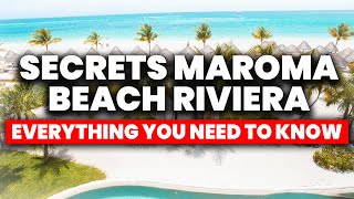 Secrets Maroma Beach Riviera Cancun  Everything You NEED To Know [upl. by Yuk268]