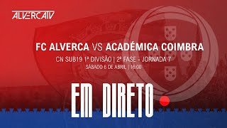 FC Alverca x Académica Coimbra  DIRETO [upl. by Anitsua]