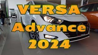 Review Imparcial Nissan Versa Advance 2024 [upl. by Ahsauqram]