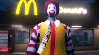 A MCDONALDS HORROR GAME WITH RONALD THE MASCOT KILLER  Ronald Mcdonalds 2 Full Gameplay [upl. by Ezarra]