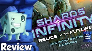 Shards of Infinity Relics of the Future Review  with Tom Vasel [upl. by Mabelle]