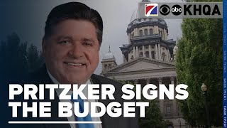 Governor JB Pritzker Talks About Signing the 2024 Illinois Budget [upl. by Dweck]