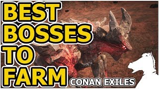 BEST BOSSES TO FARM SKELETON KEY OR How to get Skeleton key easiest way  CONAN EXILES [upl. by Kcirdec]