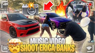 ERICA BANKS USED MY CHALLENGER IN HER MUSIC VIDEO SHOOT amp THIS HAPPENED SMH [upl. by Gerrie]