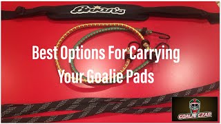 Best Options For Carrying Hockey Goalie Pads [upl. by Henka]