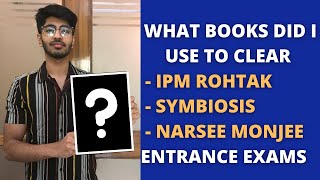 Book list to prepare for IPM RohtakIPM Indore entrance exam [upl. by Yenar565]