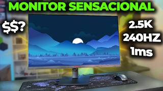 MONITOR GAMER INCRÍVEL PRA JOGAR COM ALTO FALANTE QUAD HD 240HZ E IPS CENTAURI PICHAU [upl. by Alie]